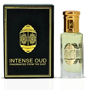 Shining Crystal Perfume Oil 12ML (0.40 OZ) With Black Gift Box By Intense Oud | A Fresh Blend Of Icy Yuzu, Soft Florals & Warm Woody Musk.