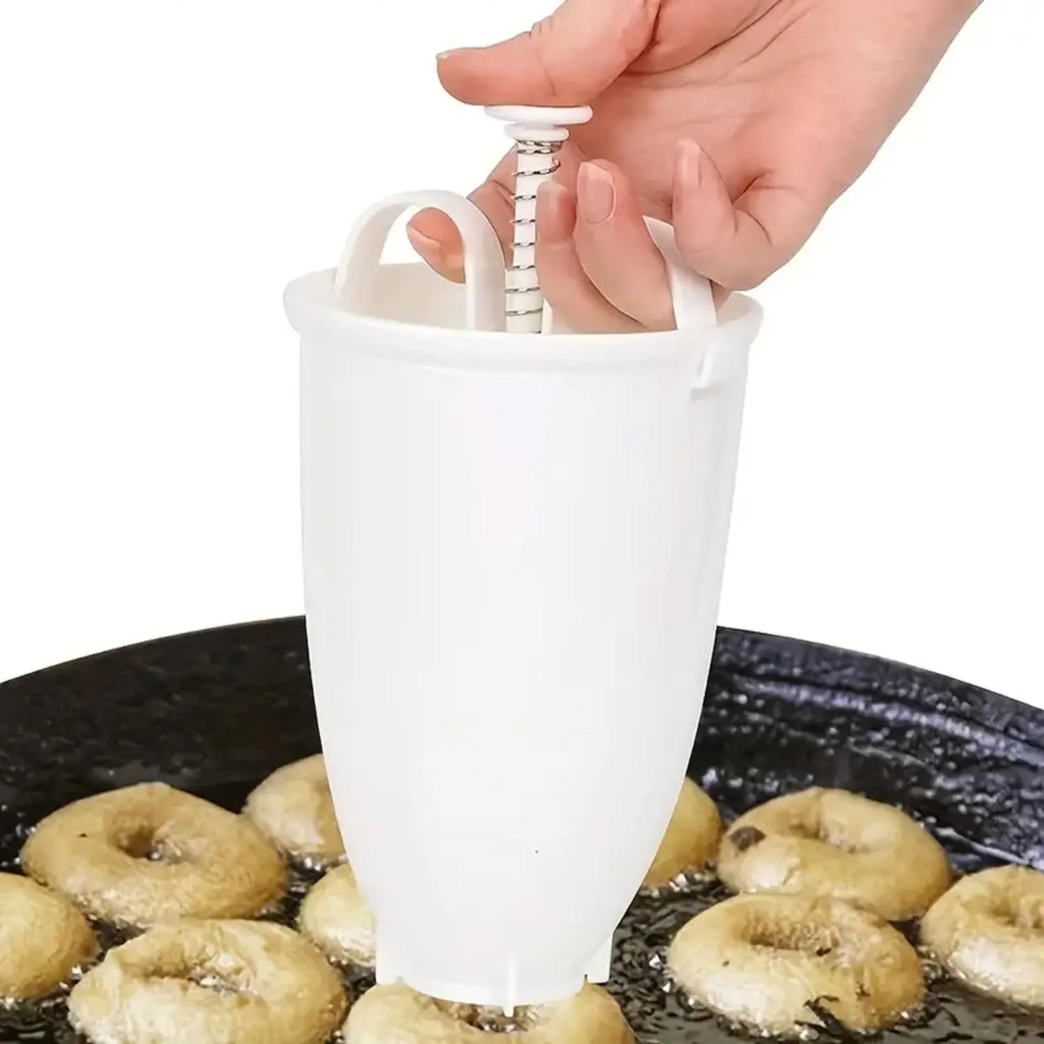 Plastic Doughnut Machine Mold, Handheld Donut Maker, DIY Baking Tool, Biscuit Donut Maker, Household Kitchen Appliances for Home Use Kitchenware