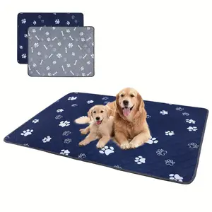 Reusable Dog Pee Pads - Puppy Potty Training Pads - Washable Pet Training Pads, Super Absorbent Washable Dog Pee Pads, Leak-Proof Design, Non-Slip Reusable Dog Potty Training Pads, Gift Choice