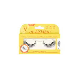 Dreamer Elastic False Eyelashes with Stretch-Fit Lash Band Makeup Contour Gentle Cosmetic