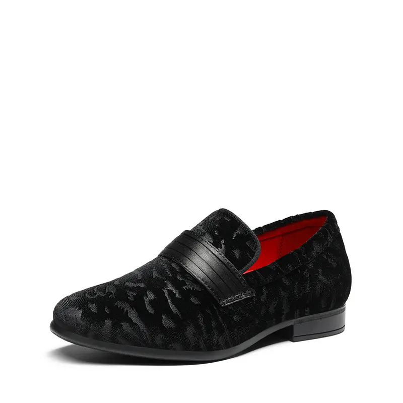 BRUNO MARC Boys' Dress Loafers, Formal Slip-On Style in Velvet or Patent Leather with Padded Insole for Parties and Weddings, Footwear, Dress Shoes, Faux Leather, Padded Sole, Smooth Pu Upper, Sleek Look, Slip-On Ease For Busy Days, Suit‑Ready Style