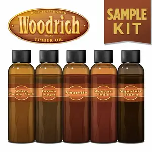 Woodrich Brand Timber Oil Sample Color KIt