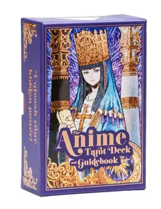Anime Tarot Deck and Guidebook - 78 Cards with Original Art & Detailed Guidebook - Perfect Gift for Anime Fans & Tarot Enthusiasts