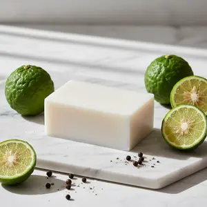 Luxury Men's Signature Cologne-Inspired Solid Bar Soap - Gentle Cleansing Body Cleanser with Shea, Warm Cedarwood, Olive, and Coconut Scents for Daily Use