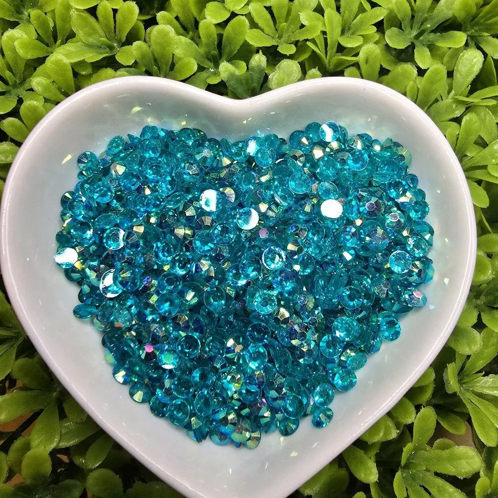 4mm Transparent AB Rhinestones