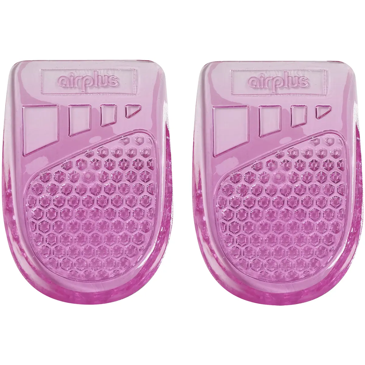 Airplus Women's Slim Fit Secure Gel Heel Cushions for Casual Shoes & Footwear, Lightweight, Size 5-11, Flexible Edges, Heel Relief, Dress