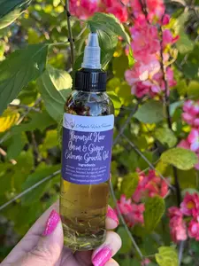 Rapunzel hair onion & ginger extreme growth oil herbal thinning hair solution with green tea ylang ylang pumpkin seed oil