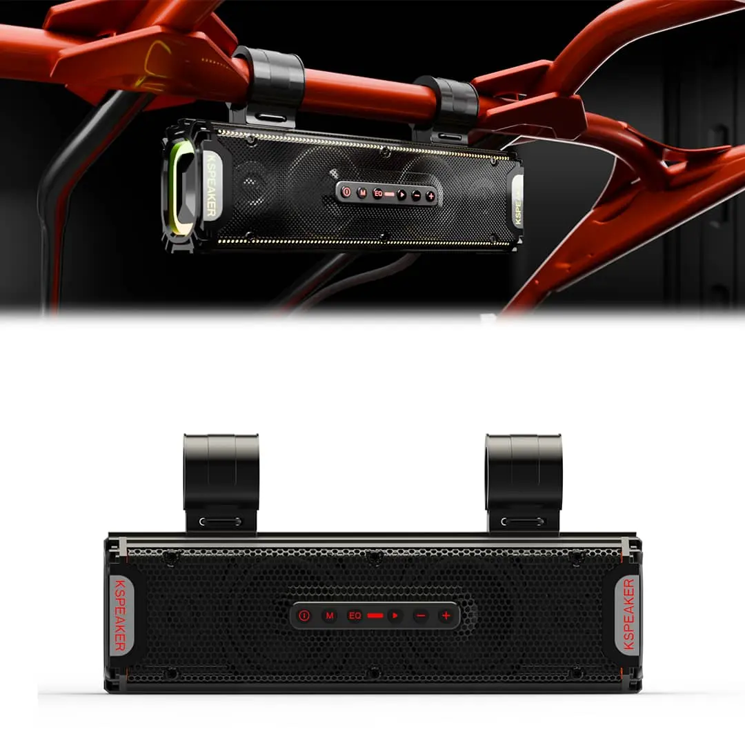 KSPEAKER Multicolor UTV Soundbar with Deep Bass