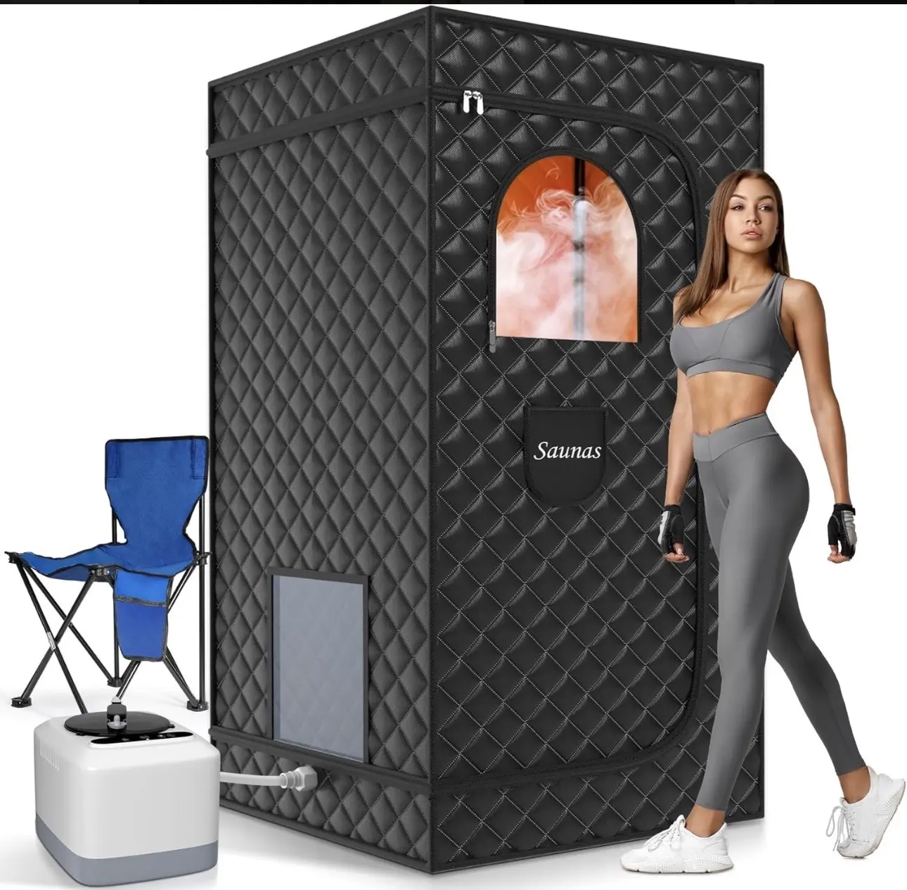 Sauna Box, Portable Sauna for Home, Steam Sauna Tent Portable Design for Relaxation