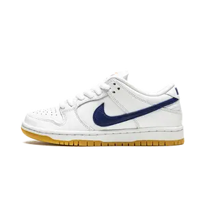 SB Dunk Low Pro Iso "Orange Label - White / Navy" CZ2249 100