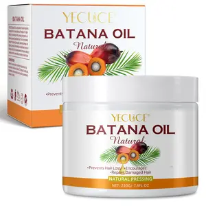【live】Yecuce Batana Oil -Dr. Sebi Batana Oil from Honduras Unrefined Promotes Hair thickness for Men & Women Conditioner Haircare 220g batana  hair  oil batana  hair  oil