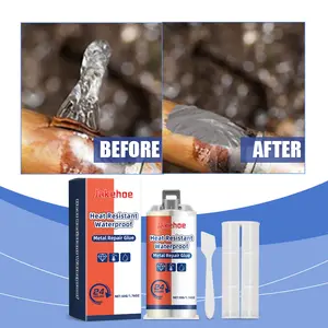 Metal Repair Glue Cast Iron Glue Stainless Steel Copper Aluminum Ab Glue Waterproof Metal Casting Glue, Durable & Versatile Adhesive Solution