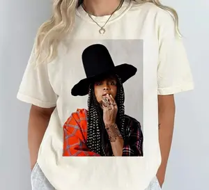 [Sale up to 30%] + [FREE SHIP] Erykah Badu Shirt Gift For Men Women Unisex Tshirt Cotton Crewneck