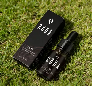 GODA For Her Pheromone Perfume Oil 15ml | Jasmine & Rose Floral Scent, Sweet & Spicy, Long Lasting Vegan Travel Fragrance