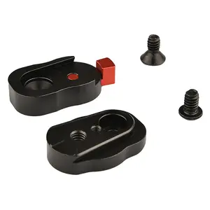 Mini Field Monitor Quick Release Plate with 1/4" Screw for LCD Magic Arm LED Light Camera Tripod Gimbal Camcorder Rig
