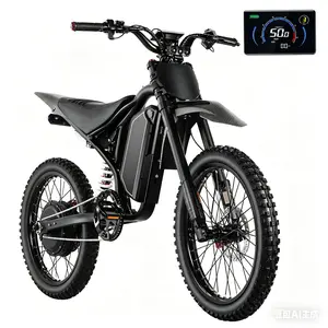 【Factory Direct QF200 PRO】50MPH,4700W peak motor, 60V 32A battery, 50 miles range, dual hydraulic brakes,New ebike, Adult ebike, dirt bike – 19-inch tires,  suitable for both off-road and city riding. Factory direct supply, better quality.