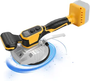 Tile Vibration Leveling Machine for Dewalt 20V Battery Cordless Tile Vibration Machine Installation Tool,Suction Cup 8-speeds for Floor (Tool Only)