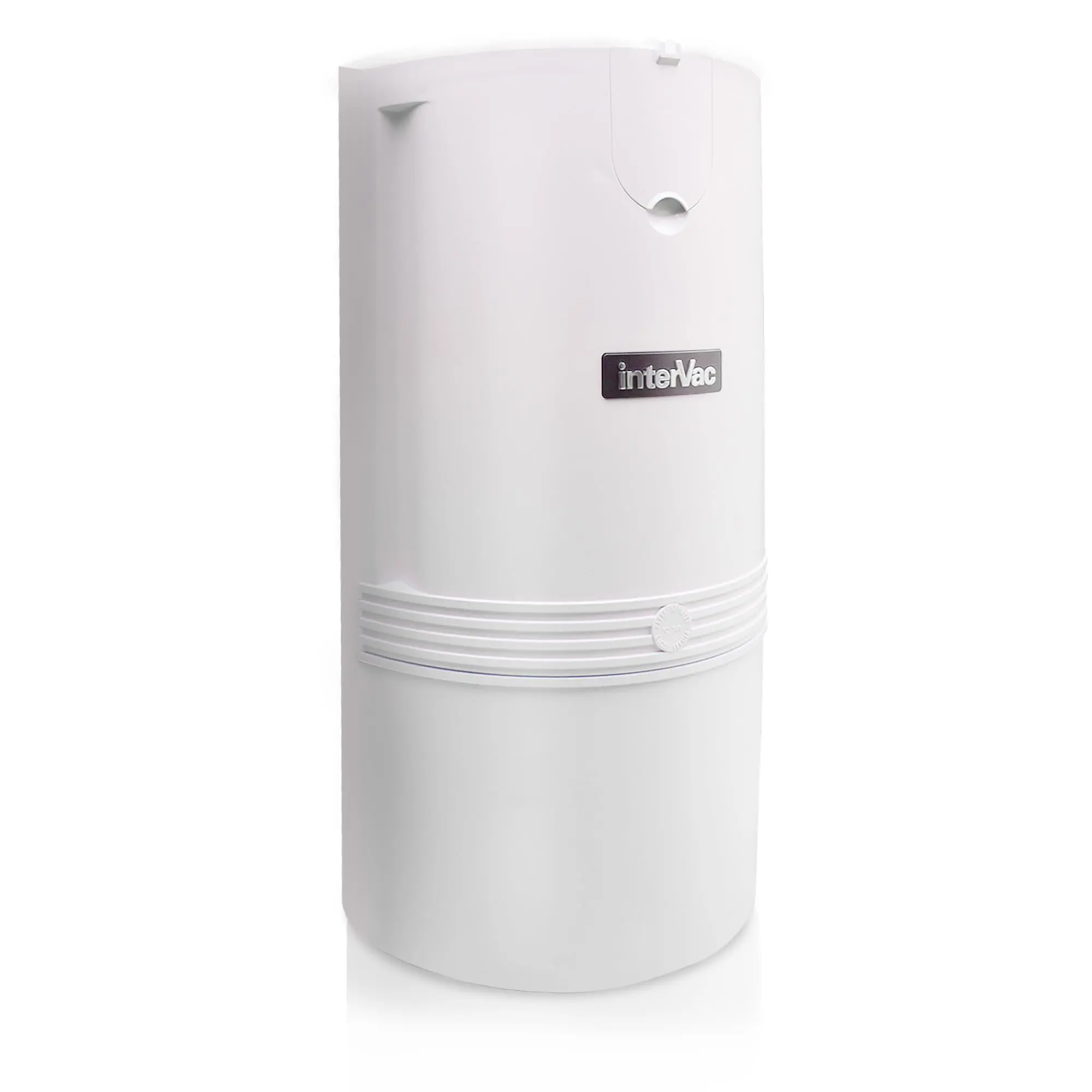 InterVac Design Central Vacuum for Homes, Condos, Workspaces - Compact Wall-Mounted Unit with Quiet High Performance