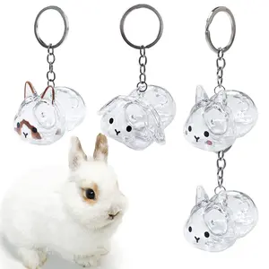 Cute Rabbit Fur Memory Charm-Shaped Charm for Collecting Pet Fur, Memorial Gift for Bunny Lovers