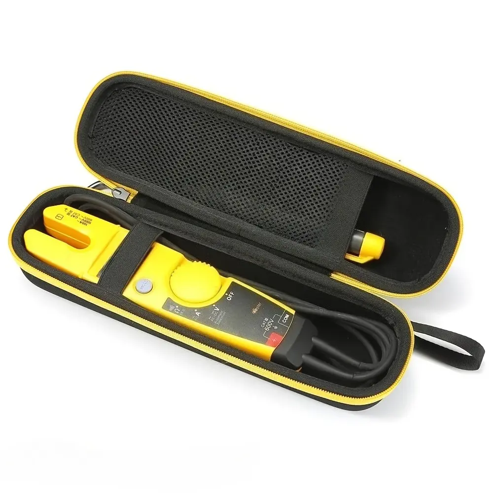Tool Case Compatible for Fluke T5-1000/ T5 600/ T6-1000/ T6 600 Multimeter Bag, Current Tester Meter Organizer Holder (ONLY BOX)