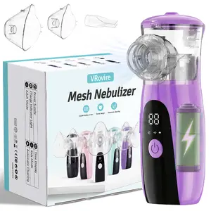 Portable Nebulizer with Self-Cleaning Mode,Rechargeable Nebulizer, Handheld Smart Nebulizer, USB-powered, , quiet operation, easy to use and maintain
