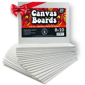 20 Pk Canvas Boards 20 Pk Canvas Boards