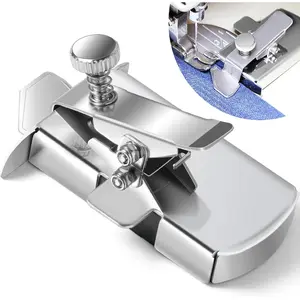 Upgraded Magnetic Seam Guide for Sewing Machine, Magnetic Seam Guide with Clip, Universal Seam Guide Hemmer Guide Multifunctional Hem Guide Sewing Supplies Accessories