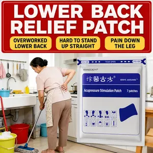 Pressure Patch for Lumbar Disc Herniation — Relieves Lower Back Pain, Stiffness, Numbness, and Swelling; Patches for Lumbar Spine Pain
