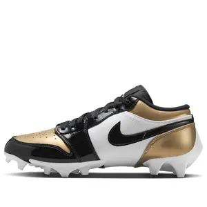 Air Jordan 1 Low TD Cleat 'Patent Gold Toe' FJ6245-701