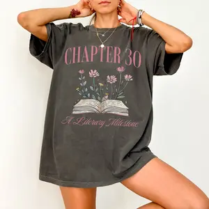 Comfort Colors 30th Birthday Gift Shirt for Her, Chapter 30 Birthday Shirt, New Chapter, Best Friend Gifts, Turning 30  T-shirt, Womenswear Top