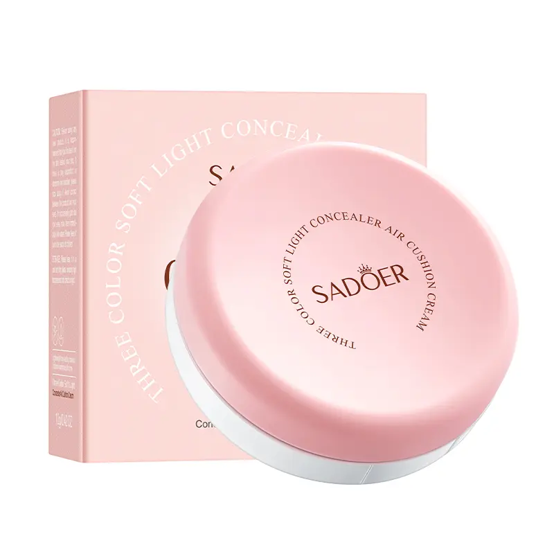 Sadoer Full Coverage Concealer - Lightweight, Long-Lasting, Creaseproof, Smudgeproof, Vegan Coverup for Dark Circles, Blemishes - Moisturizing, Color Correcting, Blendable Formula for All Skin Types, Foundation, Makeup Products, Hydration, Beauty, Uneven,