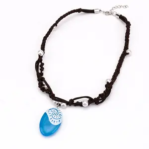 Vintage Minimalist Choker, Moana Princess 2nd-Generation Geometric Hollow Knotted Necklace, Party & Daily Wear Accessories for Festive Occasions