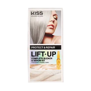 Kiss Colors & Care Lift Up Complete Bleach & Serum Kit