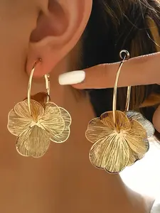 Vintage Floral Drop Earrings, Bohemian Style Bridal Earrings for Parties, Weddings, Engagements, Holidays, Mother's Day