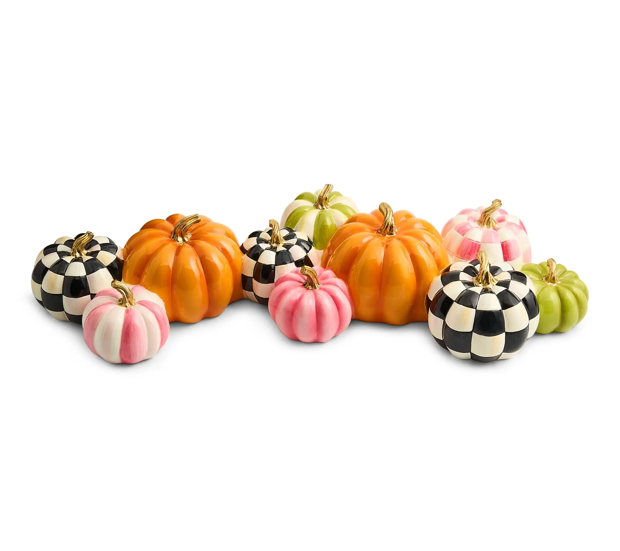MacKenzie- Childs Confetti Pumpkin Cluster