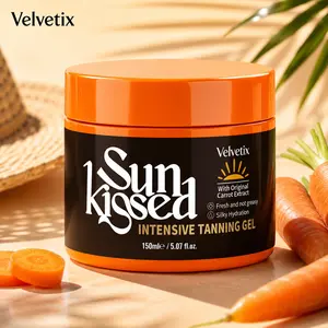 Velvetix Tanning Body Gel | Lightweight Bronzing Gel for Beach & Vacation Glow | Smooth, Fast-Absorbing Formula | 5.07 Oz#Summervibes summerwins