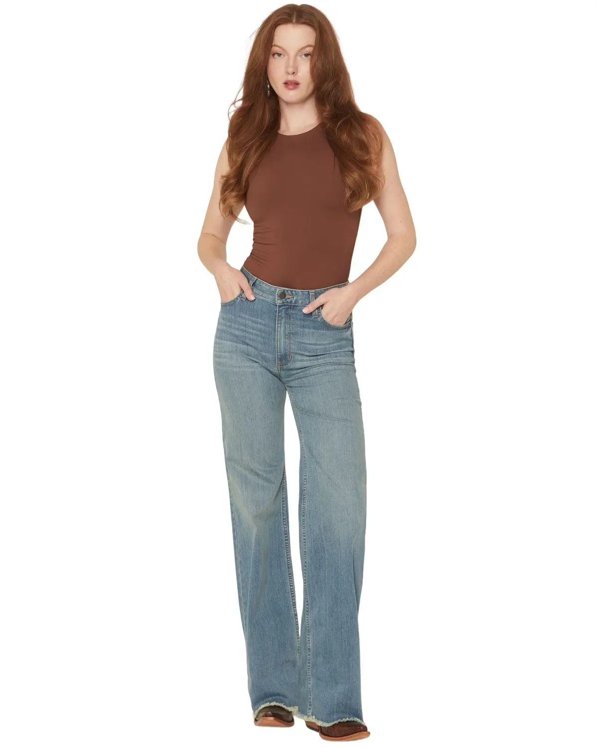 Kimes Ranch Women's Women'S Olivia Medium Wash High Rise Wide Leg Jeans - Wj-N19118 Kimes Ranch Women's Women'S Olivia Medium Wash High Rise Wide Leg Jeans - Wj-N19118