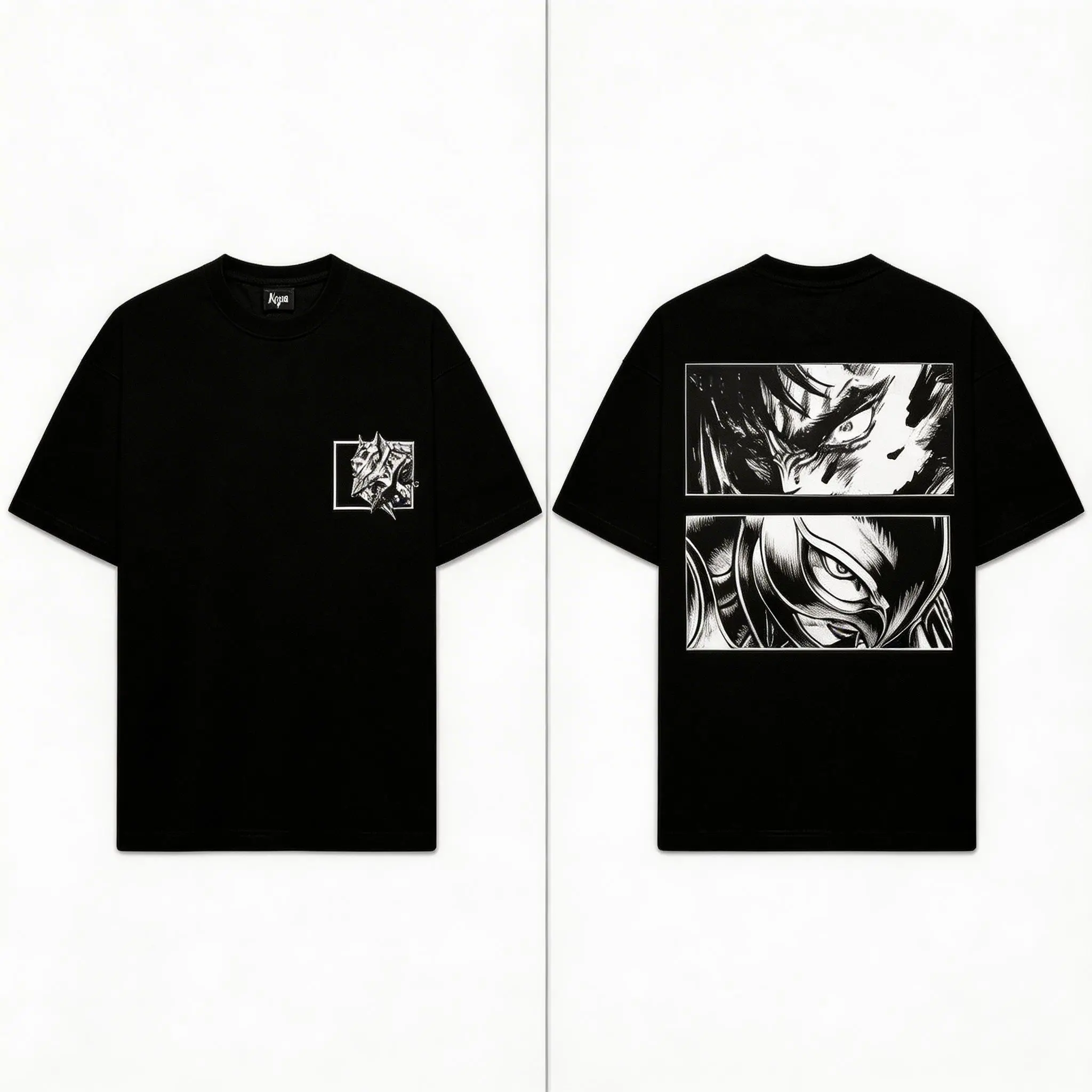 Berserk "Vengeance" Heavyweight Tee 100% Cotton OVERSIZED  Suitable for all seasons - classic styles, fun graphic tee shirts, base layers, casual streetwear, suitable for both men and women.