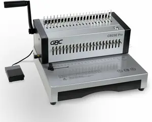 GBC Binding Machine, CB25E PRO ComBind Electric Punch and Comb Binding Machine, Punches 25 Sheets, Binds 500 Sheets (WSM200002)