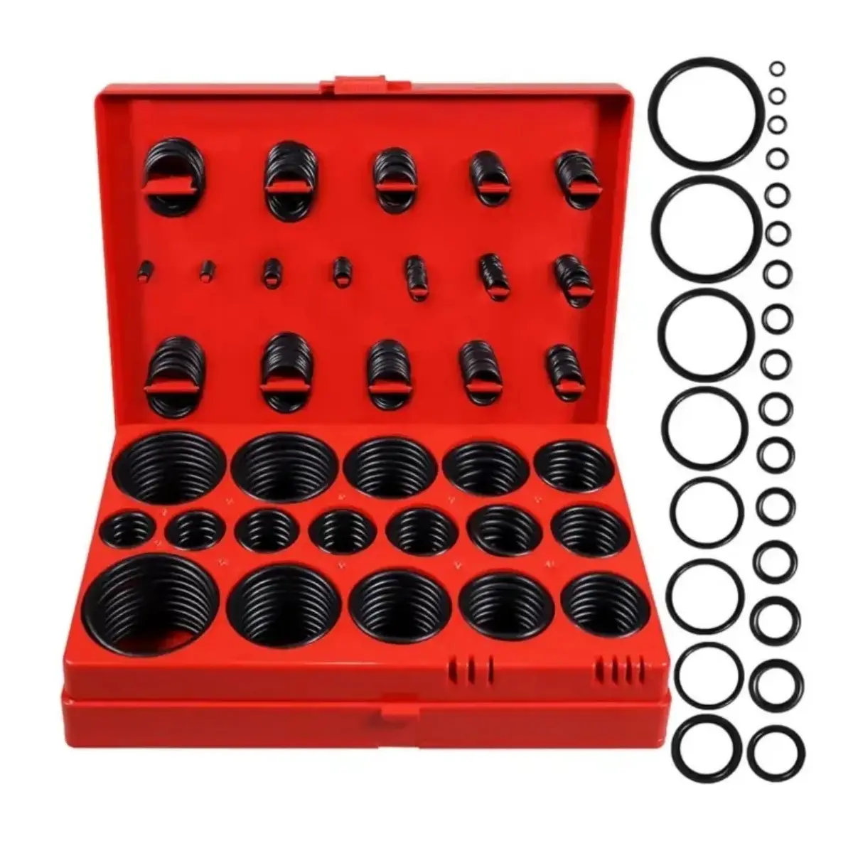419 PCS Universal Metric O-Ring Kit, Set of 32 Metric Sizes, Buna-N 70A, Ideal for Various Car Auto Faucet Plumbing Pressure Washer Air or Gas Sealing Repair, Resist Oil and Heat