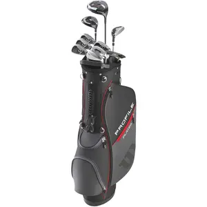 Wilson Men's Profile Platinum Complete Golf Club Package Set - Right Handed, Stand Bag