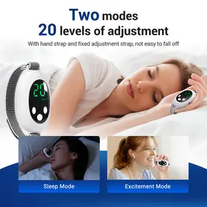 Intelligent Adjustable Sleep Therapy Device - 2 Modes, 20 Levels of Intensity, Anxiety Relief, Neurological Insomnia Soothing Solution