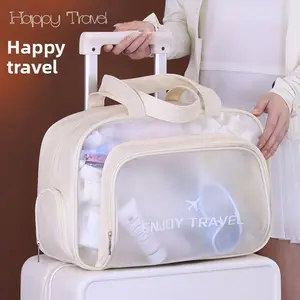 New Waterproof Dry Wet Separated Swimming Bag Beach Bag Gym Sports Bag Storage Washable Makeup Bag Travel Cosmetic Bag Travel Essentials