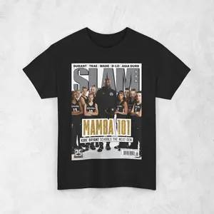 (Sale Off Up To 50%) Kobe Bryant & Gigi Shirt, SLAM Cover T-Shirt, Unisex Sports Tee, Vintage Retro Basketball Streetwear, Gift For Men