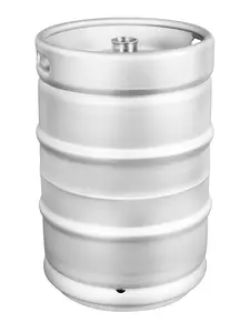 Redwood Beer Keg Beer Brewing US Standard 1/2BBL New Stainless Steel Beer Storage Keg