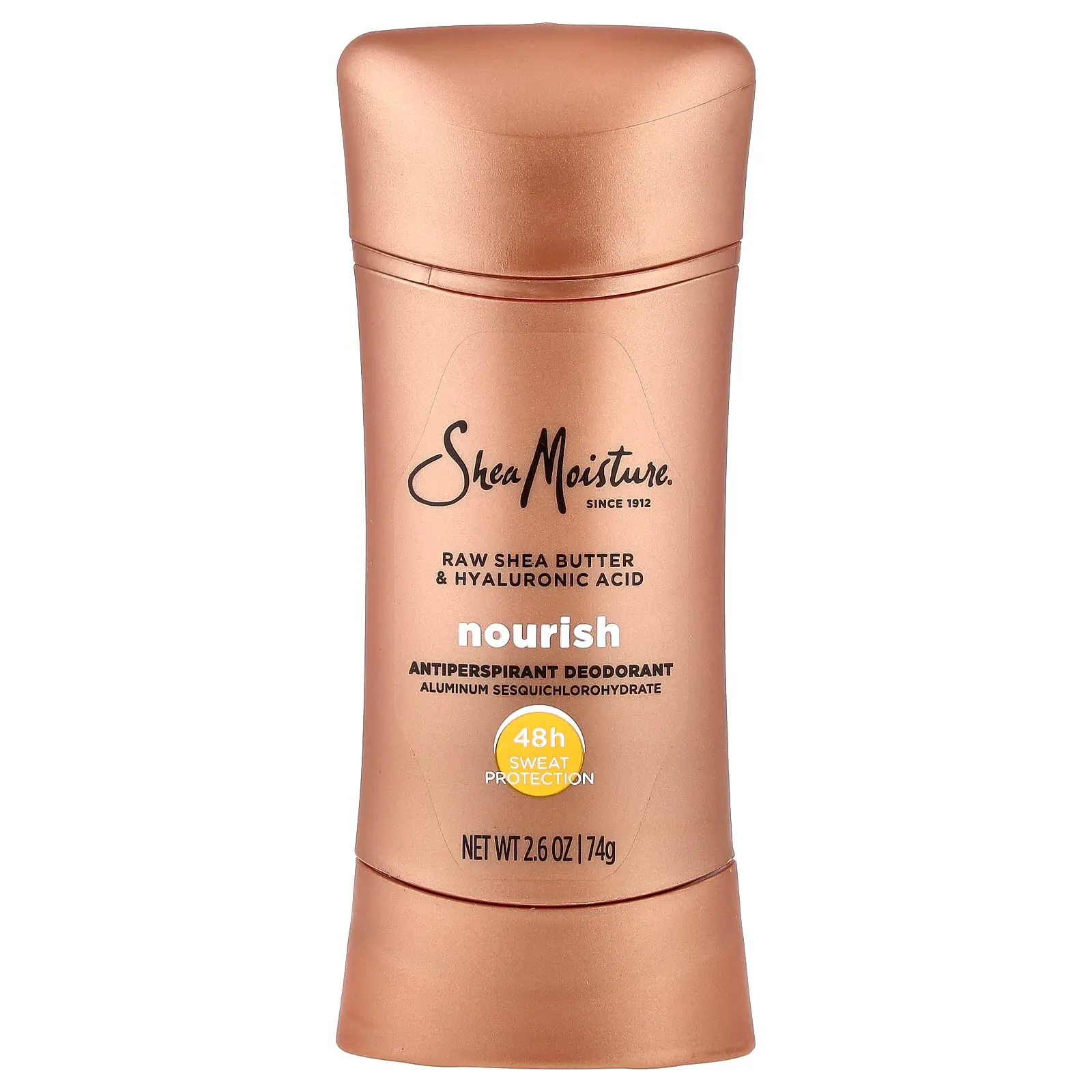 SheaMoisture Antiperspirant Deodorant, Nourish, Raw Shea Butter & Hyaluronic Acid, 2.6 oz (74 g)