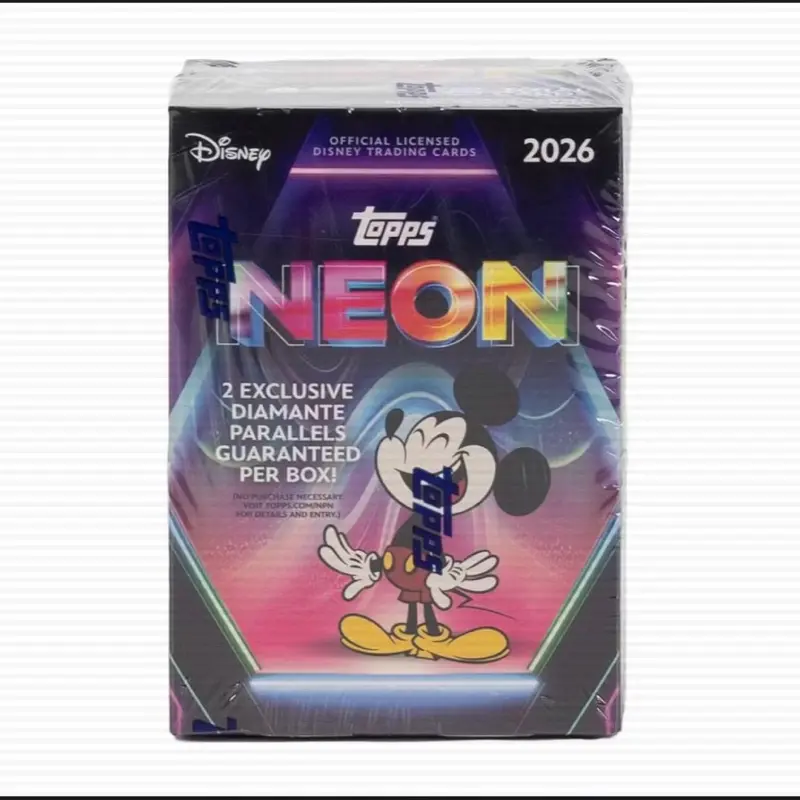 2026 Topps Disney Neon Blaster Box