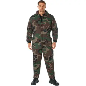 Woodland Camouflage - Outdoor Cold Weather Insulated Coveralls