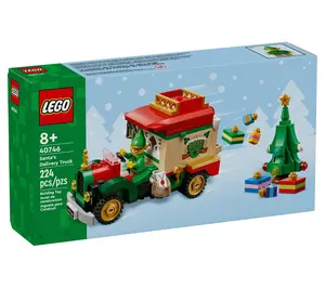 ShWk 9/29 LEGO Santa's Delivery Truck 224 PieceBuilding Set