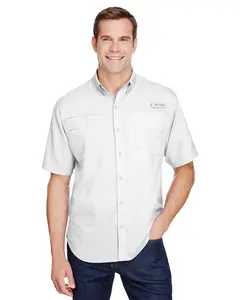 7266 Columbia Men's Tamiami II Short-Sleeve Shirt  Polyester Menswear